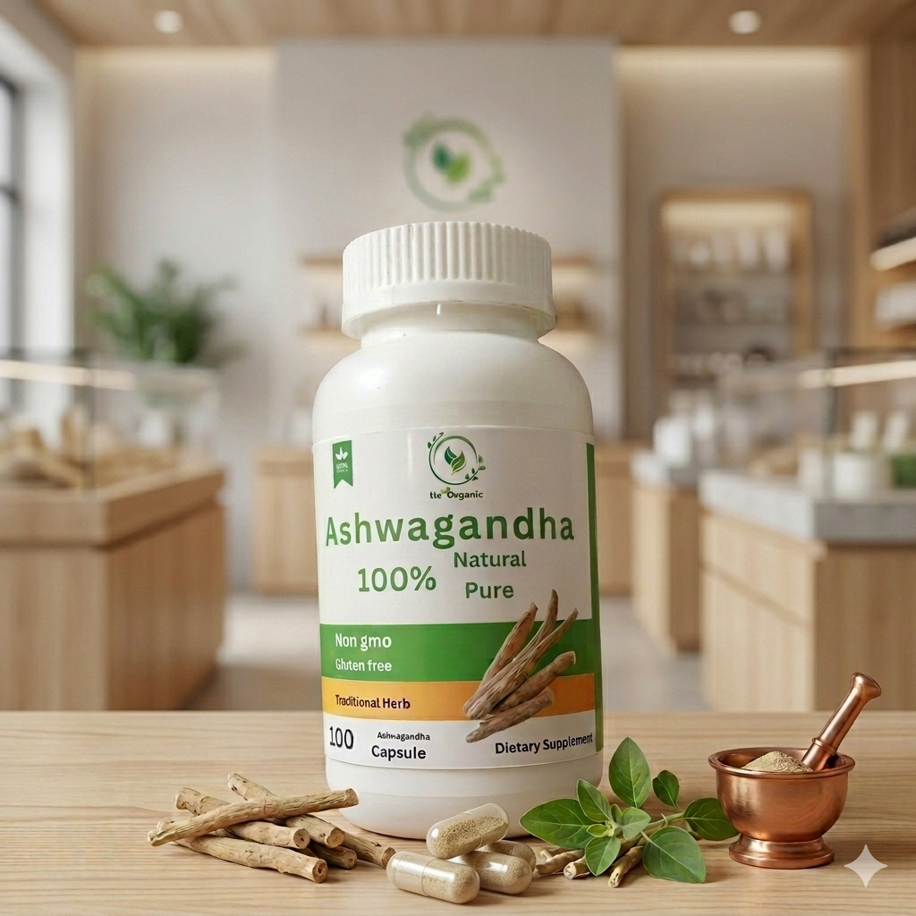 Premium Organic Ashwagandha Capsules