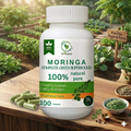 Moringa Capsules - 100% Pure Organic Superfood