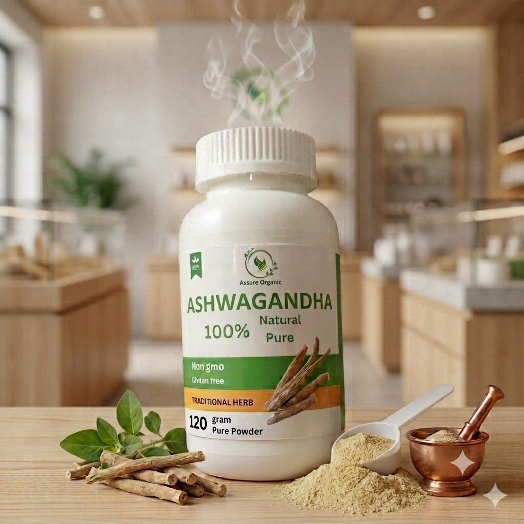 Pure Ashwagandha Powder (Asli aur Khalis Churan) - 100% Organic